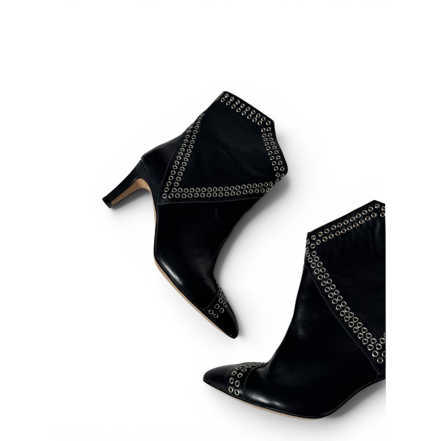 Isabel Marant Studded Leather Ankle Boots