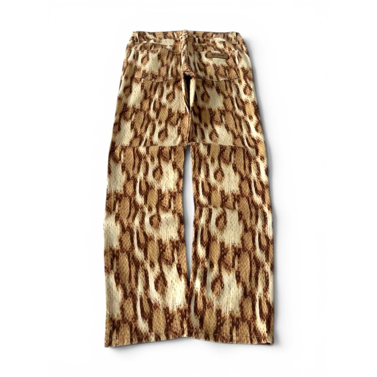 Just Cavalli Snake Print Jeans