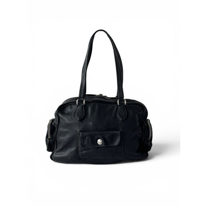 Prada Vitello Leather Cargo Shoulder Bag