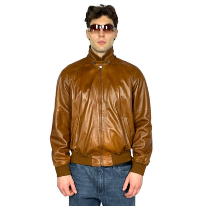 Ralph Lauren Purple Label Lambskin Leather Jacket